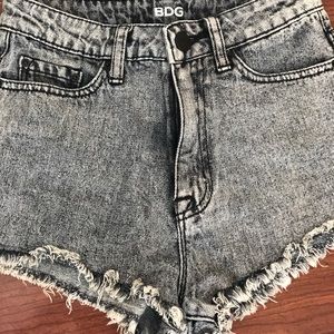 BDG Acid wash high waist shorts
